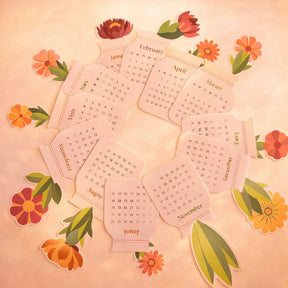 BloomDesk – Blooming Desk Flower Calendar