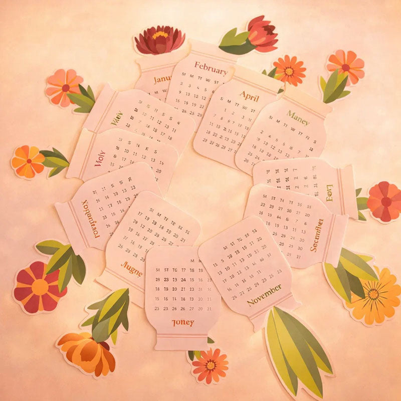 BloomDesk – Blooming Desk Flower Calendar