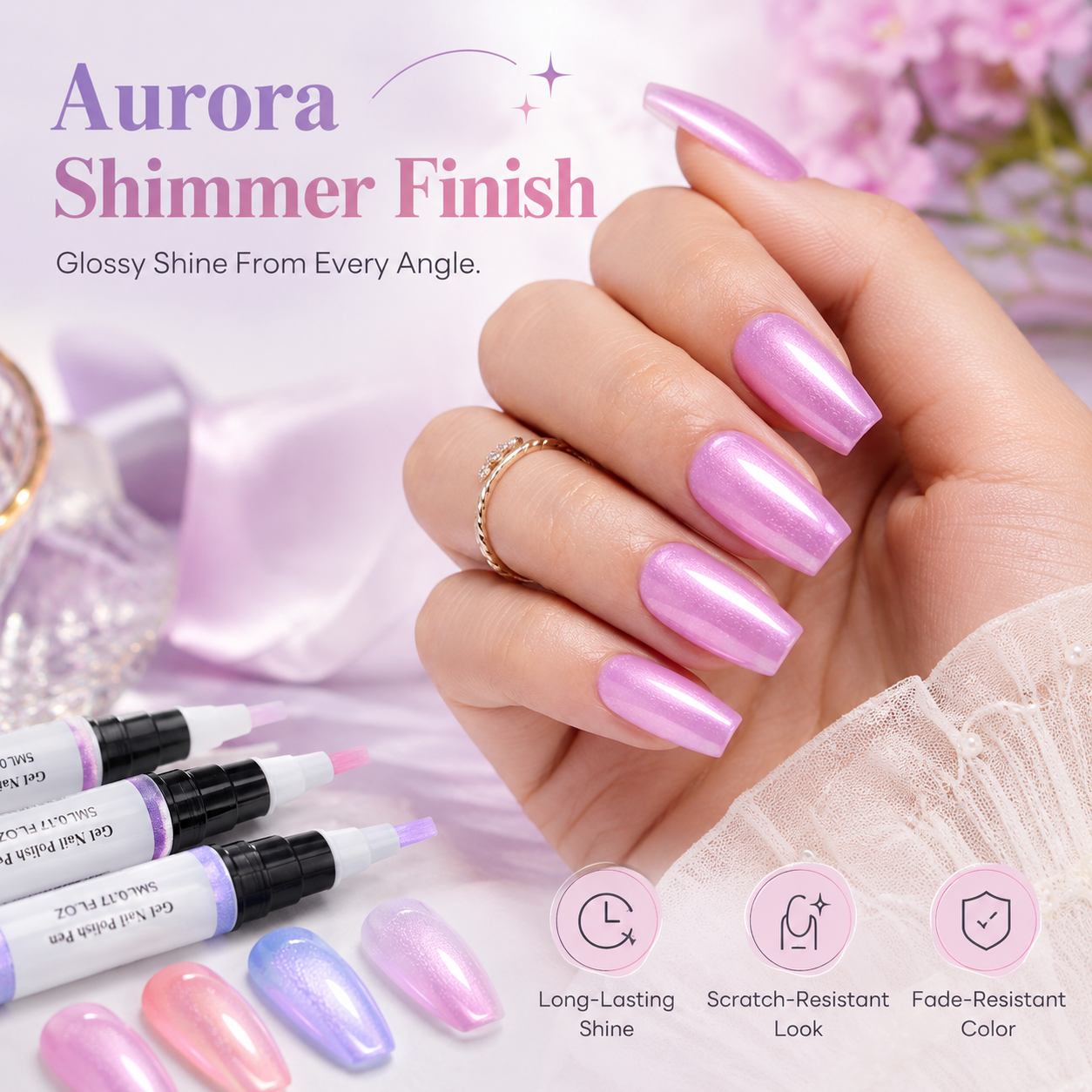 NailGlow Pro - 5-in-1 Gel Nail Polish Pen