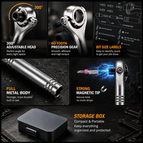 MagnaFix – Precision Magnetic Ratchet Screwdriver Set