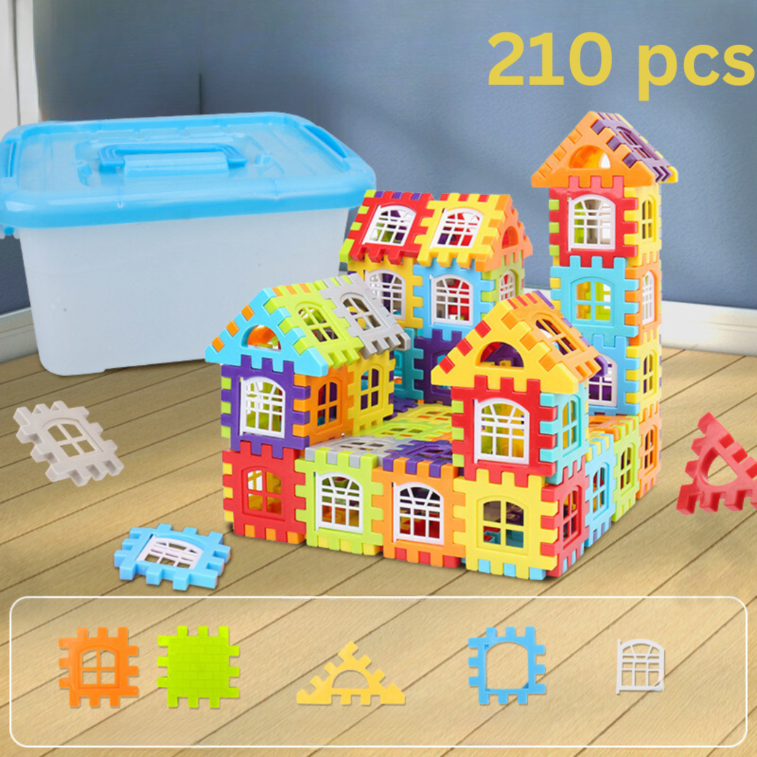 VisionBlocks Playset – Transparent Building Fun