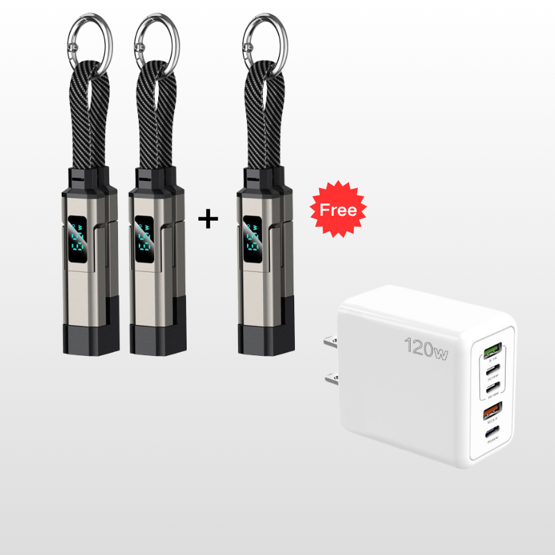 VoltFlex – Digital Display Fast Charge Cable