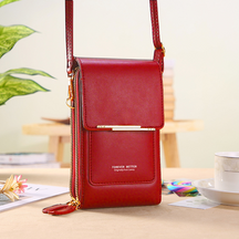 VistaPouch – Simple and Elegant Women’s Touchscreen Crossbody Phone Wallet
