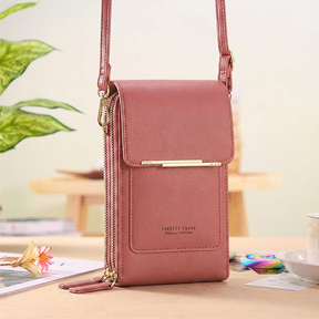VistaPouch – Simple and Elegant Women’s Touchscreen Crossbody Phone Wallet