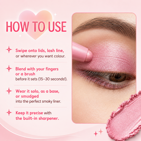 ColorLuxe – Rich Pigment Waterproof Eyeshadow Stick
