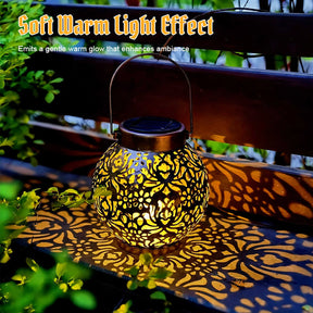 GlowBloom – Outdoor Solar Lantern