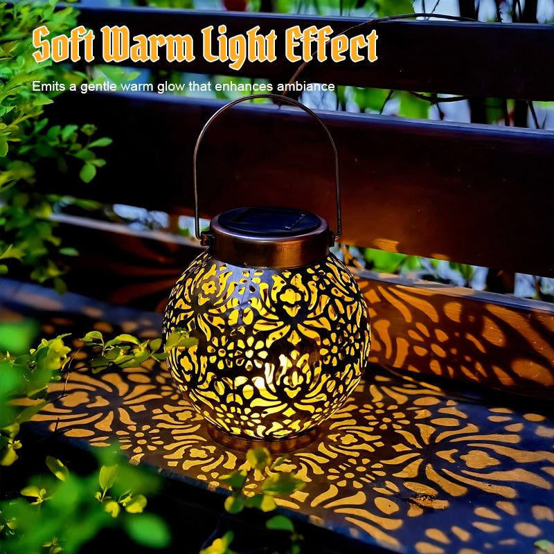 GlowBloom – Outdoor Solar Lantern