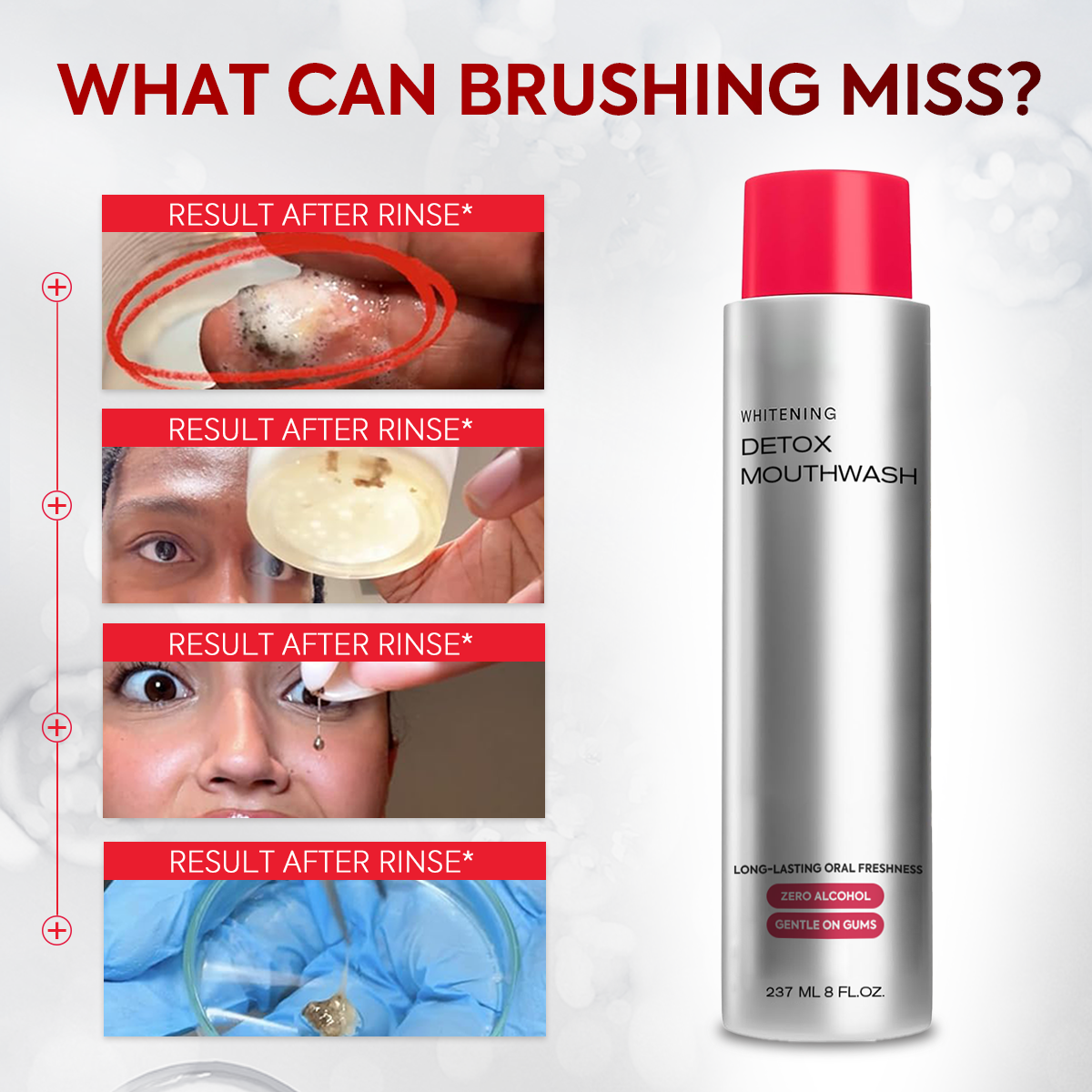 AuraWhite – Advanced Stain-Lifting Whitening Mouthwash