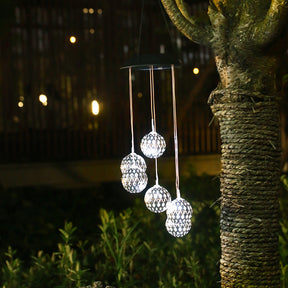 LunaBreeze Chime – Weatherproof Solar Garden Light Charm