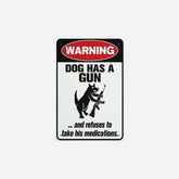 WittyGuard – Funny Dog Warning Sign