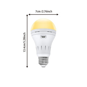 BrightEase – Rechargeable LED Bulb with Remote Control
