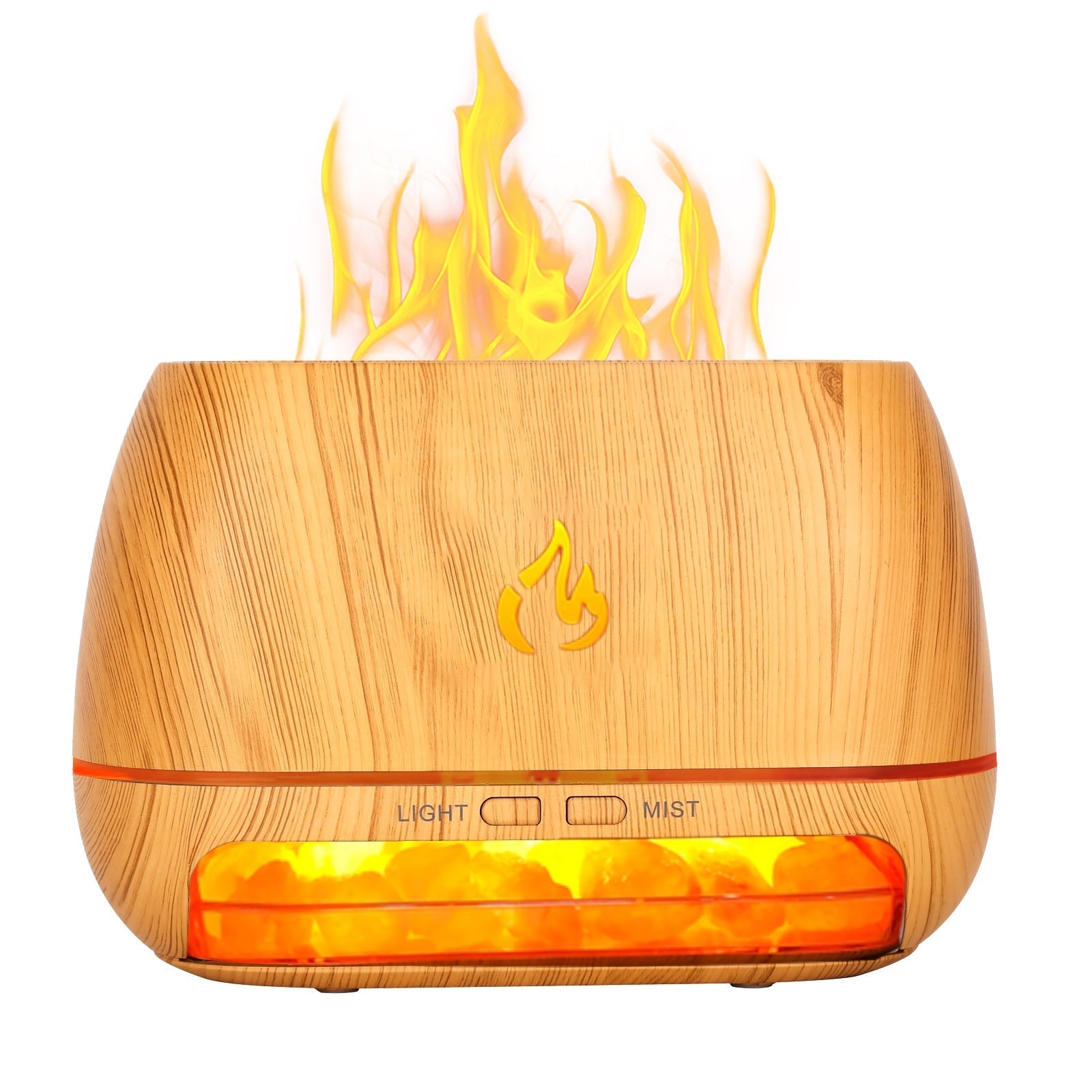 SaltAura – 3-in-1 Himalayan Salt Rock Scent Diffuser