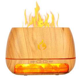 SaltAura – 3-in-1 Himalayan Salt Rock Scent Diffuser
