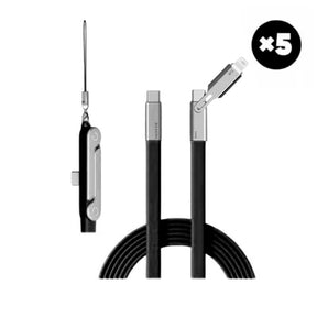 Power360 – Ultra-Fast Cable with Adjustable Phone Holder