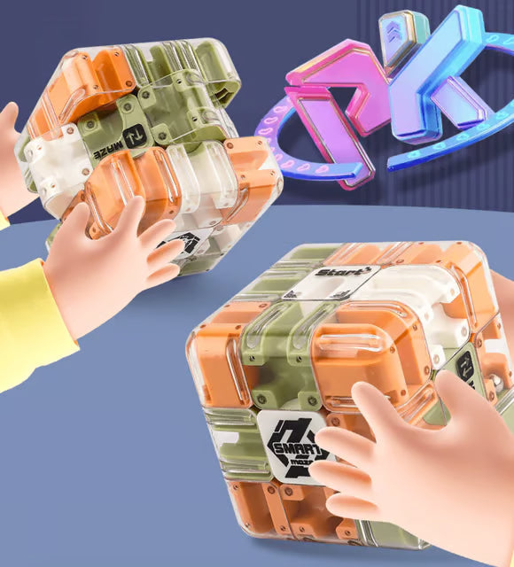 NeuroMaze – Large 3D Puzzle Maze Cube