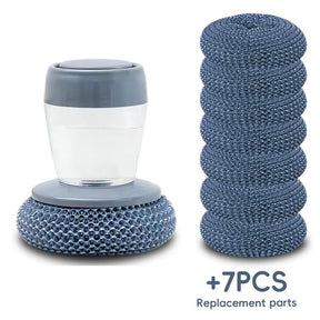 CleanMate - Ergonomic Soap-Release Kitchen Scrubber