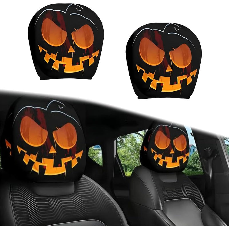 CartoonCush – Playful Headrest Cover