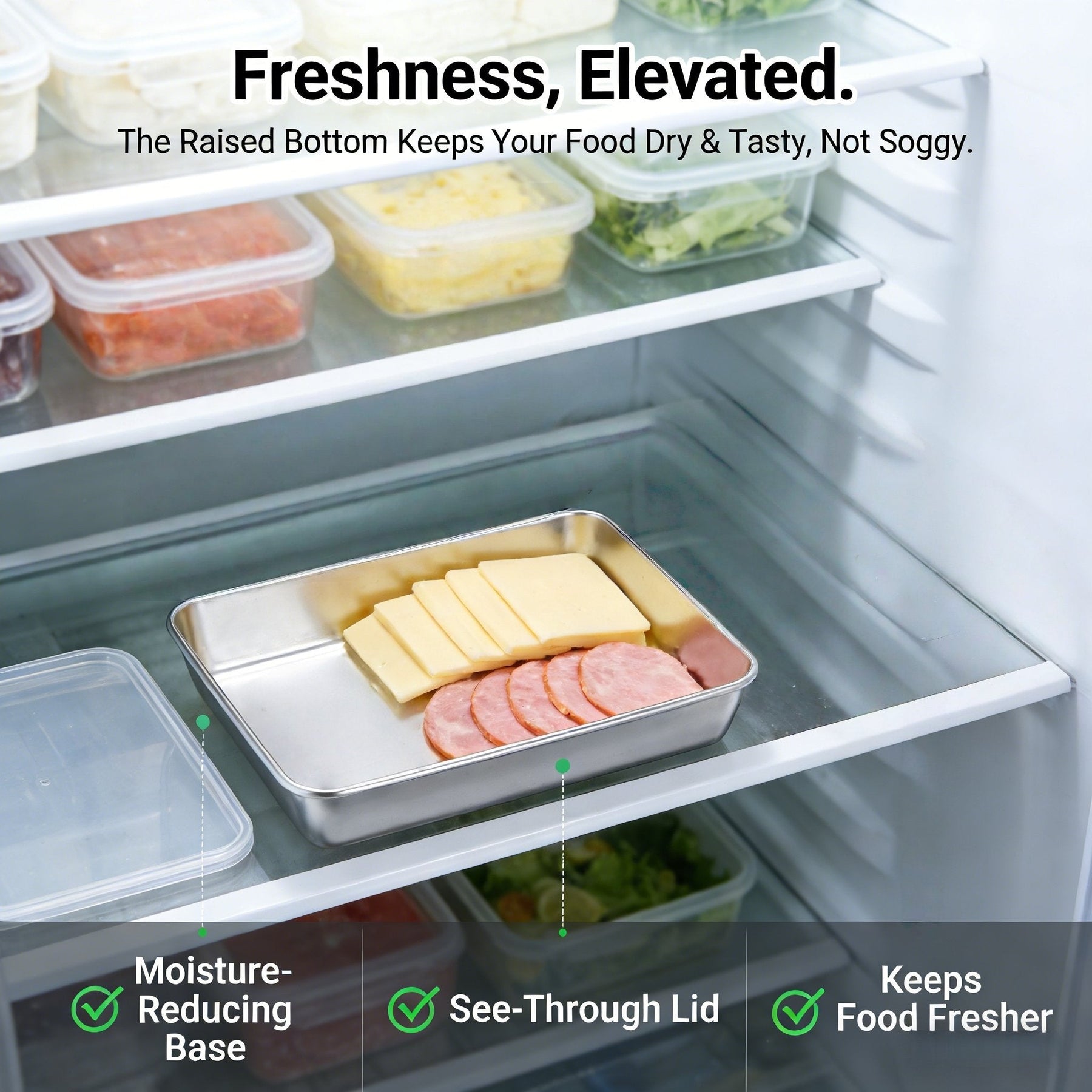 EcoSeal – Freshness Lock Stainless Steel Containers