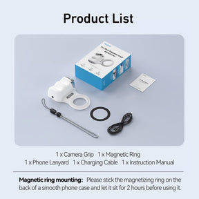 SnapGlow – Fun Shot Magnetic Phone Camera Grip