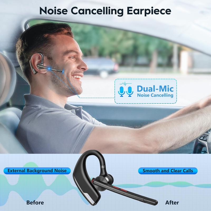 EchoFree – Dual Mic Noise Cancelling Trucker Headset