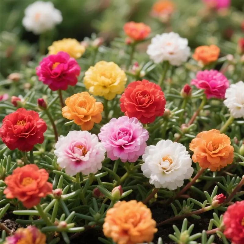 PetalNest – Easy-to-Grow Moss Rose Flower Seeds