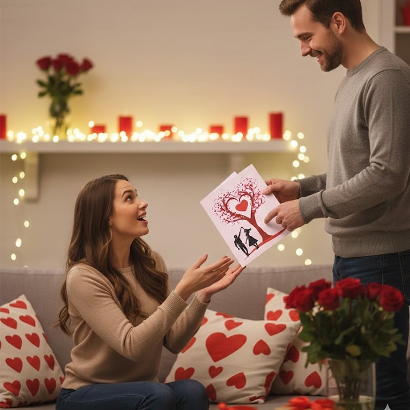 HeartTree – Romantic Surprise Pop-Up Card