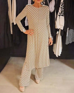 SoftDot Harmony Set – Casual Two-Piece Outfit