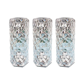 AuraShine – Multi Color Rose Crystal Diamond Lamp