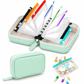 MediPack – Waterproof Pill Organizer Pouch Set