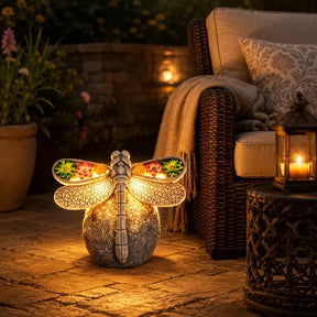 GlowWing – Solar Dragonfly Garden Light