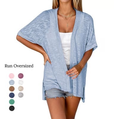 AirKnit – Lightweight Short Sleeve Cardigan