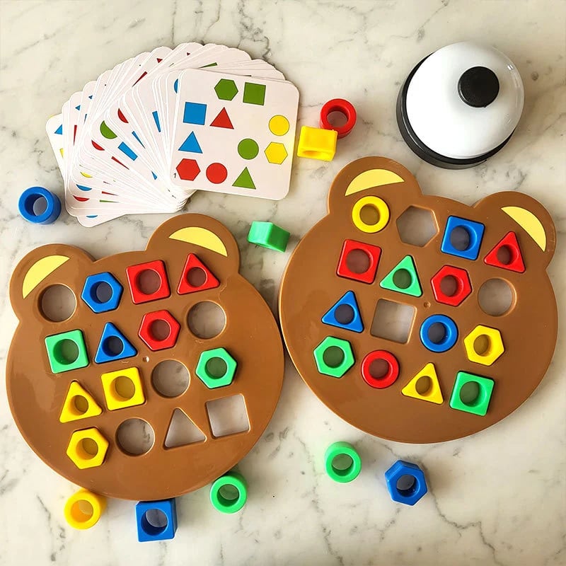 ShapeWise – Montessori Wooden Shape Matching Puzzle Game