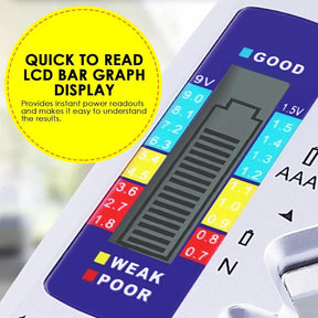 PowerCheck - Universal LCD Battery Tester – Know Your Battery Instantly