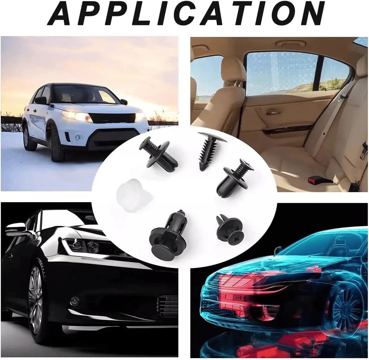 SnapRivet – Auto Clip Kit Universal Fit Repair Set