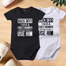 SnugglePrint – Grandpa Quote Baby Bodysuit