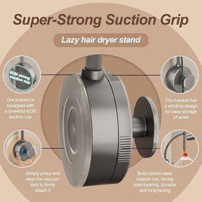 SalonLock – Strong Suction Dryer Holder