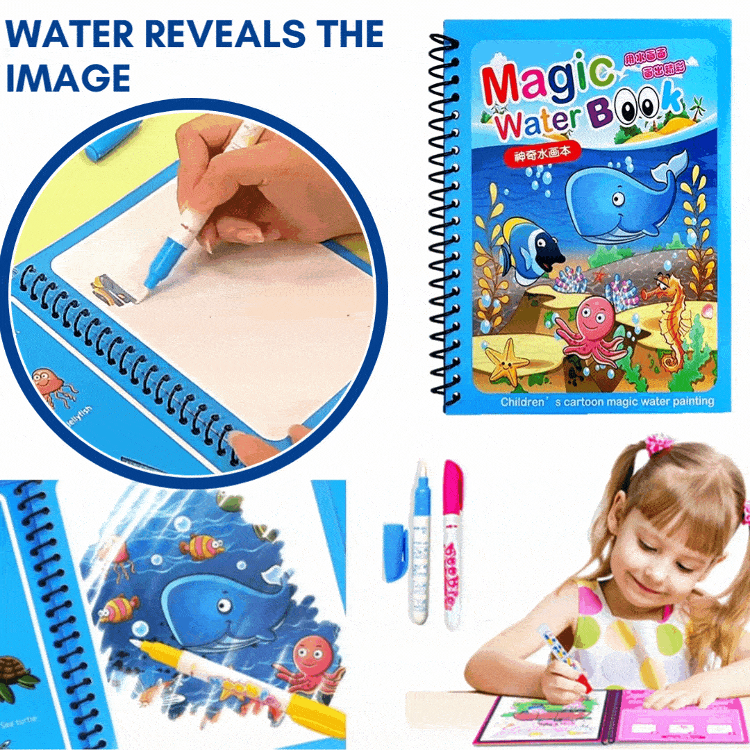 MagicSplash - Kids’ Water Drawing Adventure