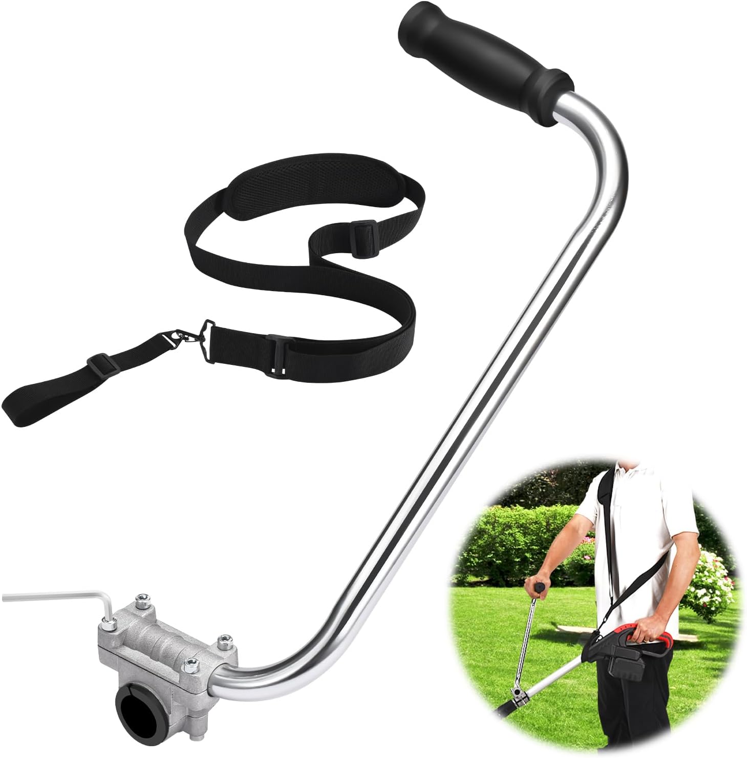 AuraGrip – Ergonomic String Trimmer Handle Extension