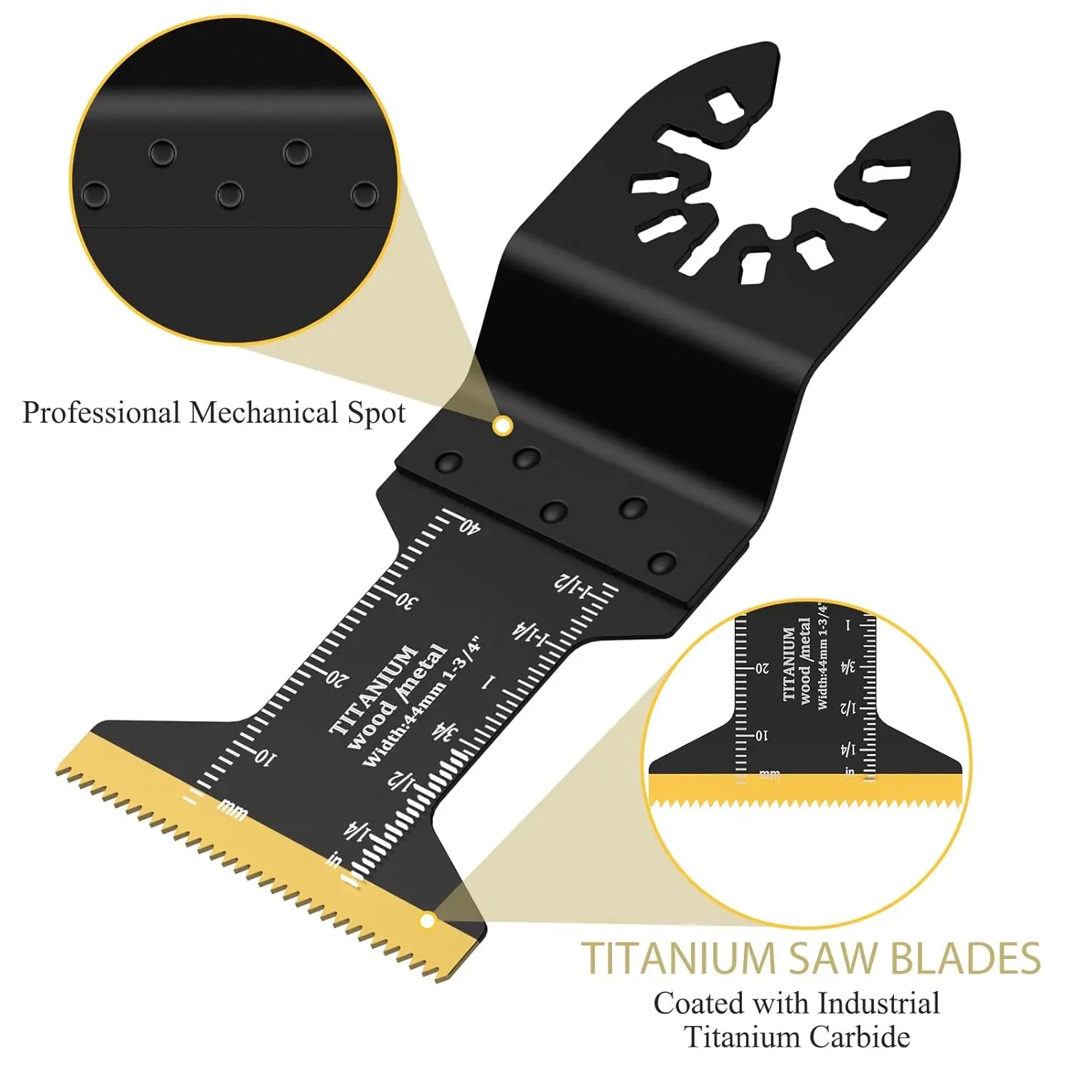 SteelEdge – High-Carbon Oscillating Blades Set