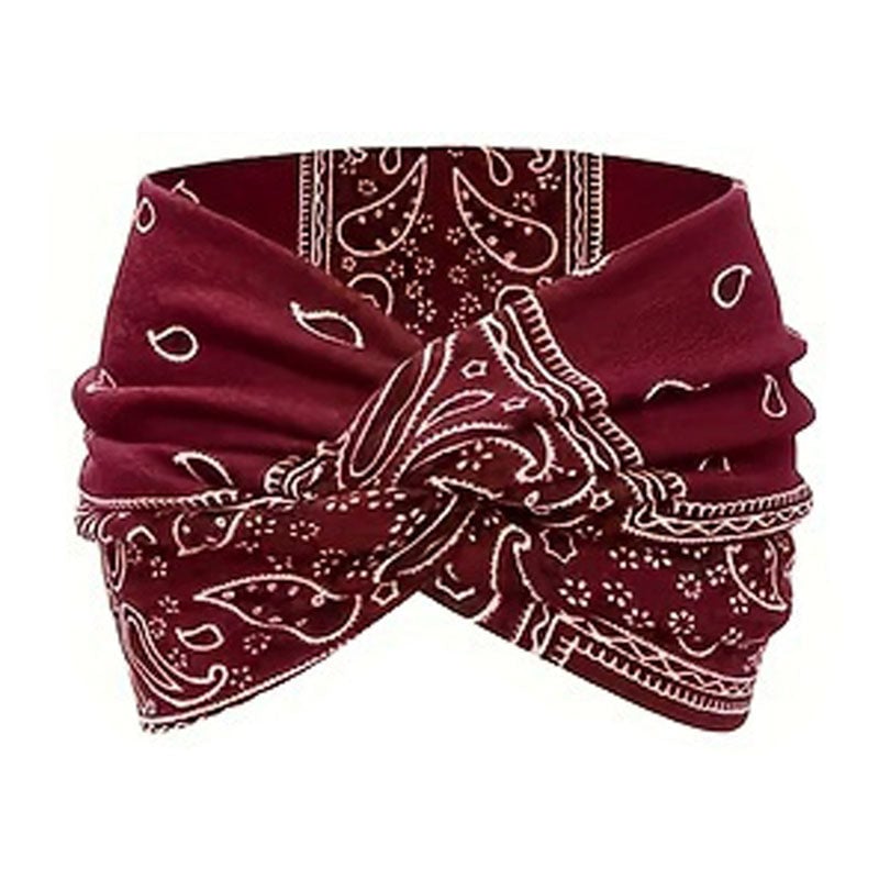 BohoFlex Headband – Cross Knot Style
