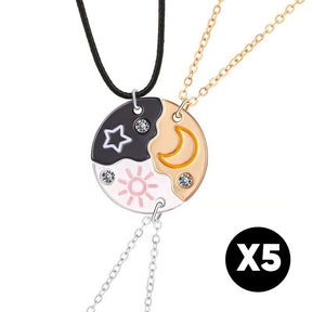 LunaLink – Symbolic Best Friends Necklace Collection