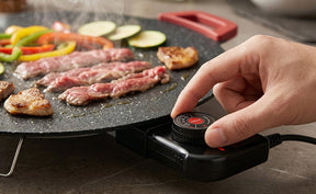 BBQNova – Electric Non Stick Grill with Adjustable Heat Control