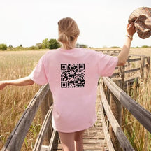 ScanMe – Funny QR Code Interactive T-Shirt