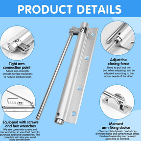 HingeGuard – Automatic Door Self-Closing Hinge