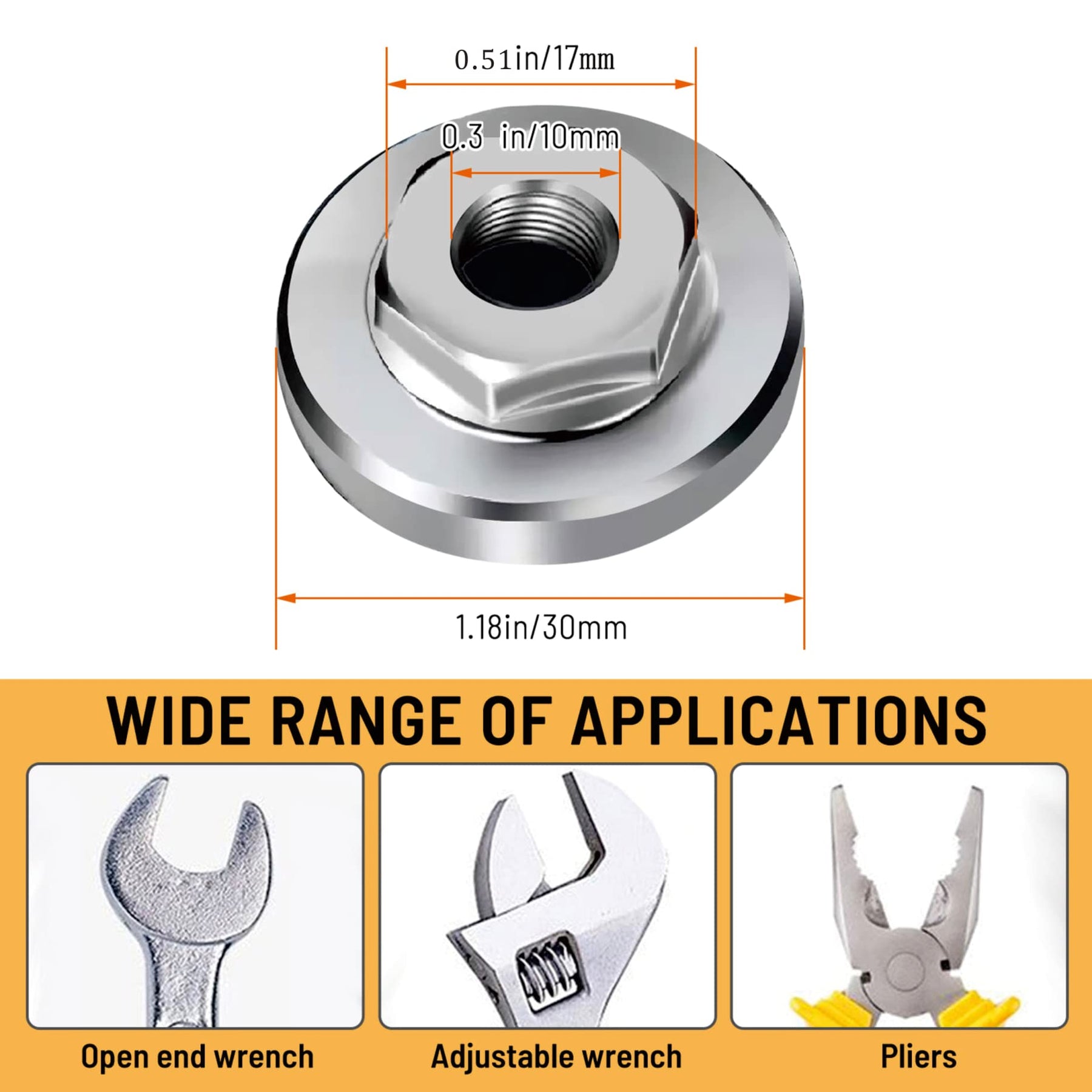GripLock – Angle Grinder Nut Set
