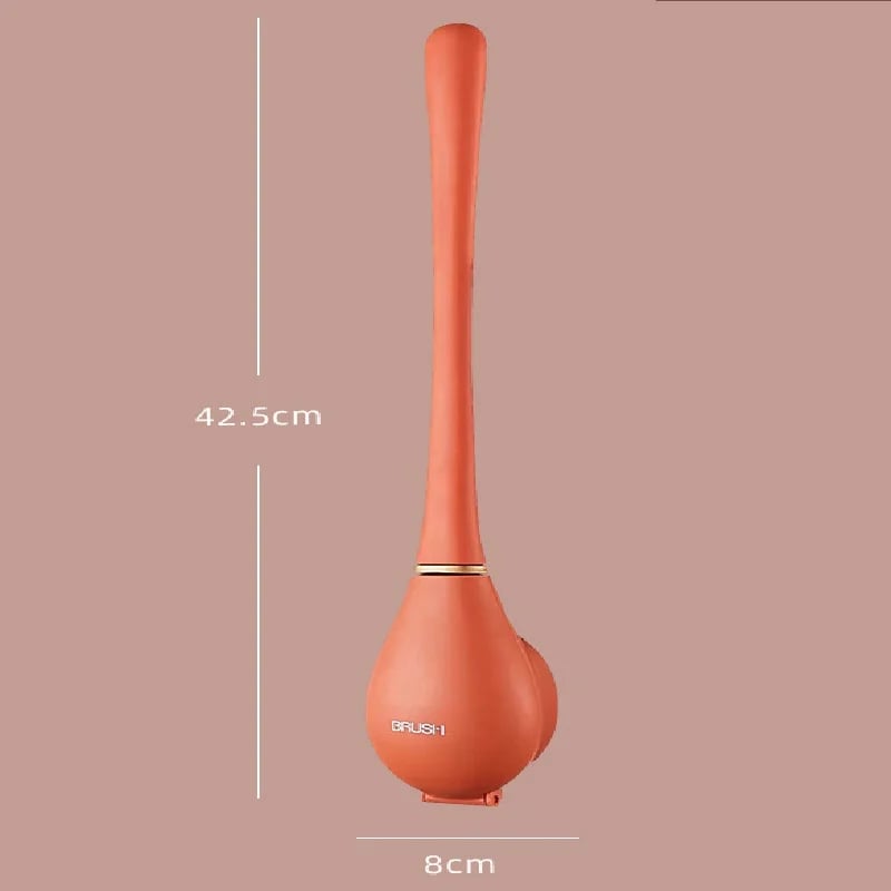CleanFlow – Flexible Silicone Toilet Brush Set