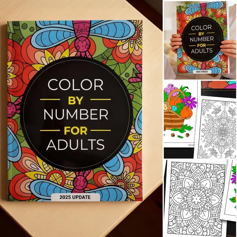 QuietCanvas – Therapeutic Coloring Book for Adults