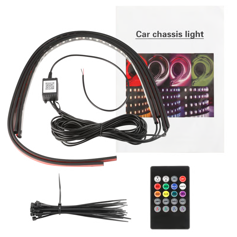GlowRide – Flexible RGB Underbody LED Strip Lights