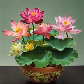 LotusBloom – The Sacred Bonsai Bowl Lotus Flower