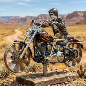ReaperRide – Biker Skull Wind Spinner